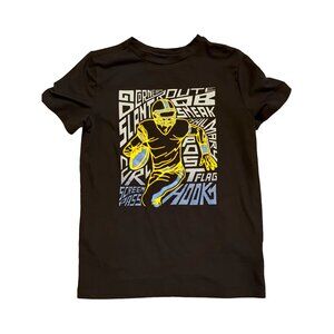 Boys Runway Football Graphic T-Shirt, Quick Dry, Size 6-7, Moisture‎ Wicking